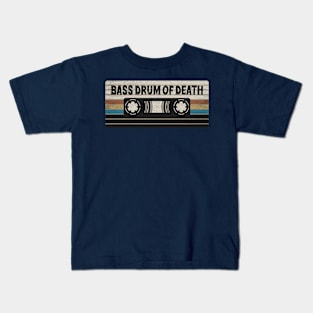 Bass Drum of Death Mix Tape Kids T-Shirt